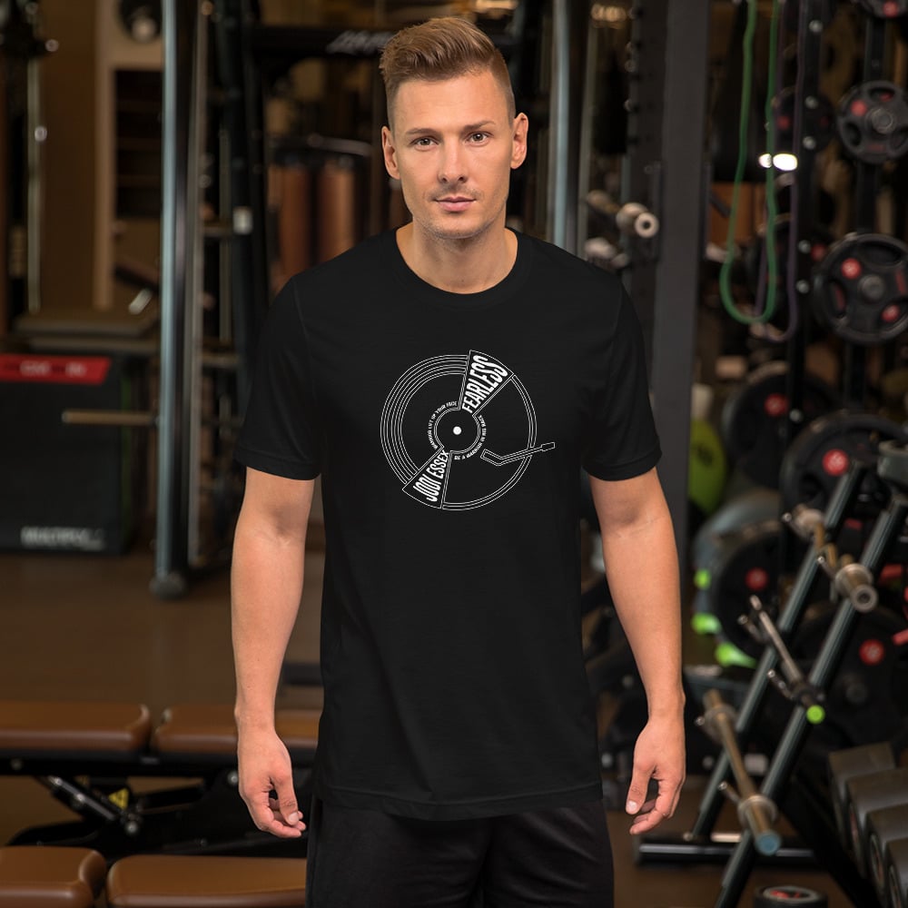 Image of Men's' Fearless Vinyl Record Classic Tee