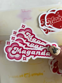 Image 4 of Filipina Pink Stickers