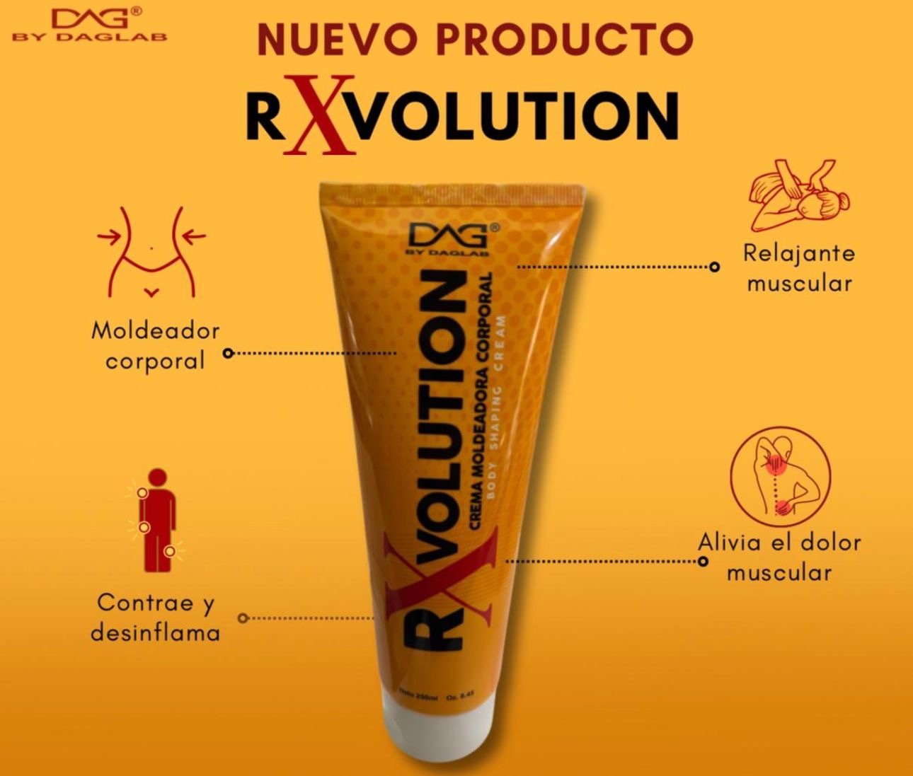 RXVolution Crema Moldeadora | BeautyDelSur