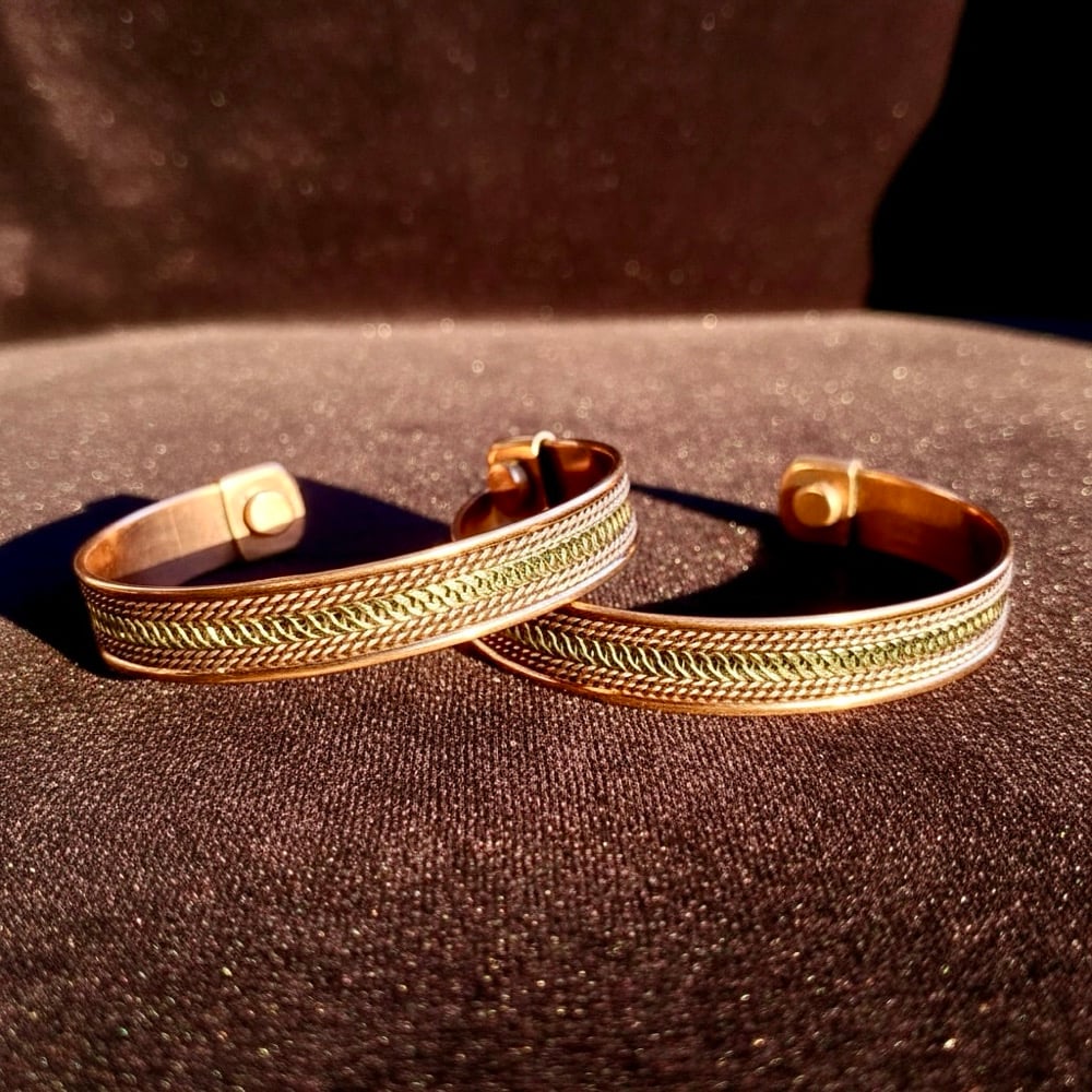 Image of Magnetic Copper Bangle #2