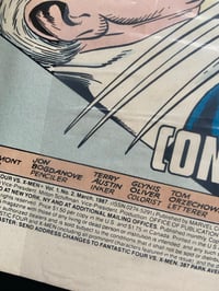 Image 4 of Fantastic Four versus The X-Men, framed complete vintage Marvel comic, No 2 March 1987