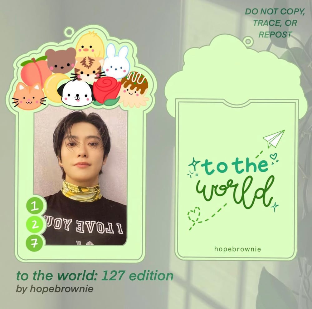 Image of 127 EMOJI PHOTOCARD HOLDER