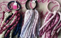 Image 4 of Twirly Ribbon hair ties 
