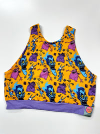 Small Pain & Panic Tank Bralette- READY TO SHIP