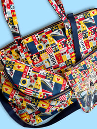 Image 4 of Ahoy Tote | Large Tote | Cruise
