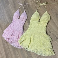 Image 1 of Lace frill dress - 4 colours 