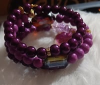 Image 1 of Wrap Bracelet (Purple)