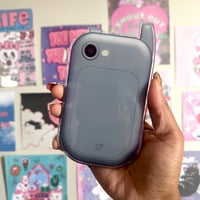 Image 2 of aespa fandom phone photocard holder.