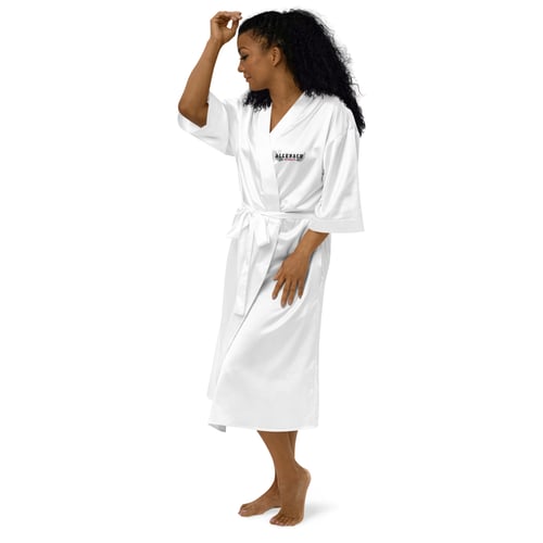 Image of Satin robe