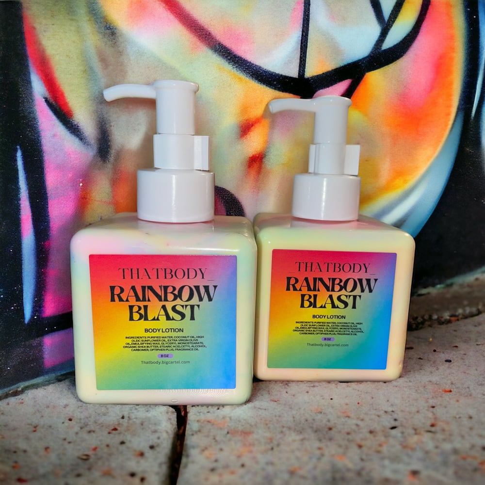 Image of Rainbow Blast Shea Body lotion