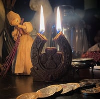Lucky Horseshoe Candle