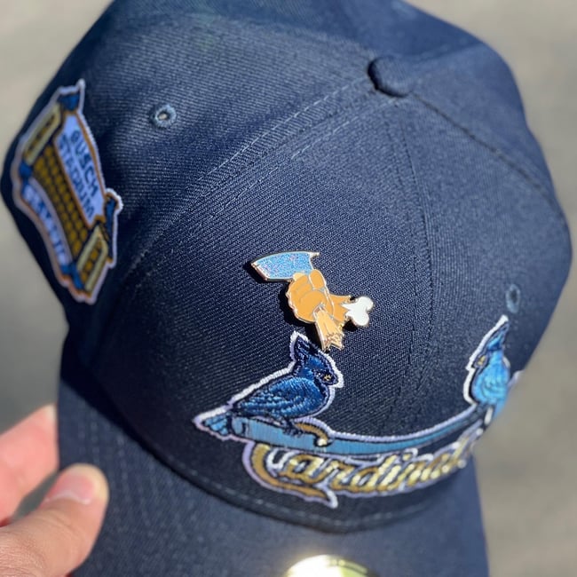 Bad To The Bone Gold Series Pin - Icy Gold