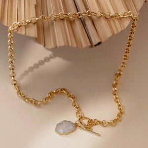 Image of Formation Co. Deity Moonstone Necklace