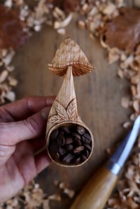 Image 8 of Mushroom & Leaf-Coffee Scoop