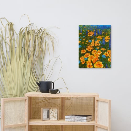 Image of Enchanted Meadow 2 - Print on Canvas