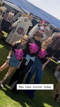 Desert Stampede Co. Pink Tee 2XL