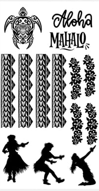 Aloha Friday Sticker Sheet 