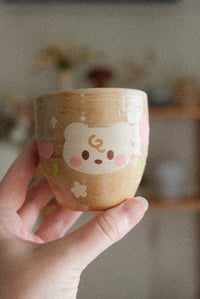 Image 1 of pastel bear colour pop latte mug
