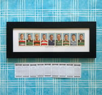 Image 6 of Framed 1935 Rugby International Collectors Cards for England, Ireland, Scotland and Wales