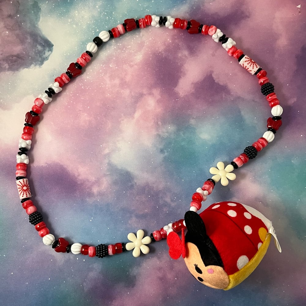 Image of Stuffie Character Kandi Necklace