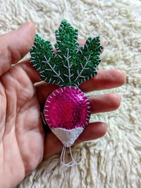 Image 2 of Radish Brooch