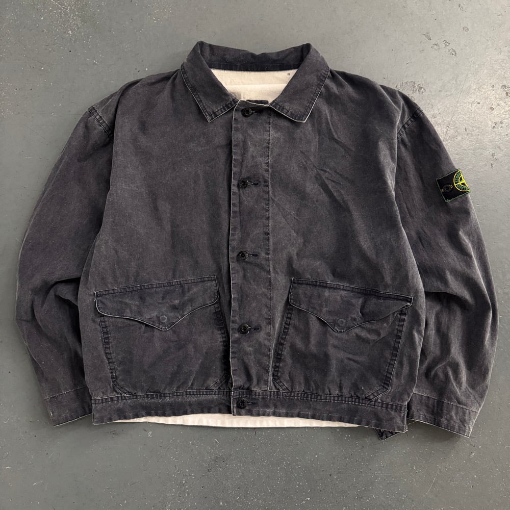 Image of 1992 / 93 Stone Island Tela Stella Reversible Jacket, size large