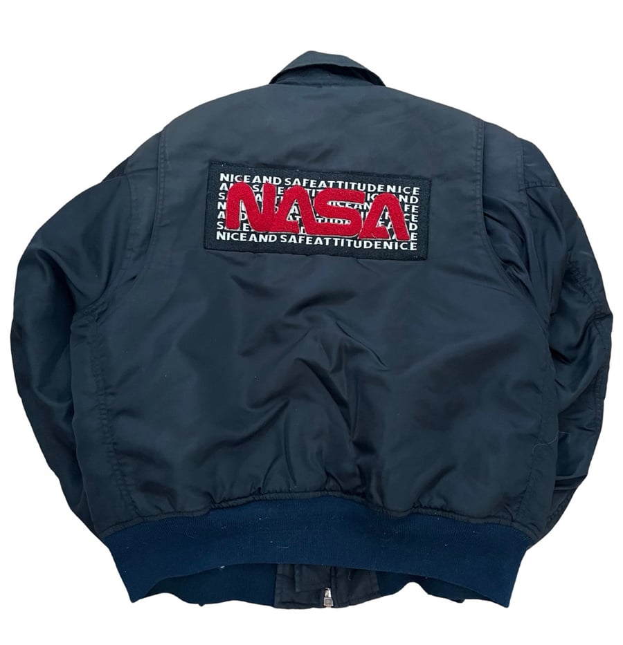 Image of 90s original NASA rave bomber jacket Size Large