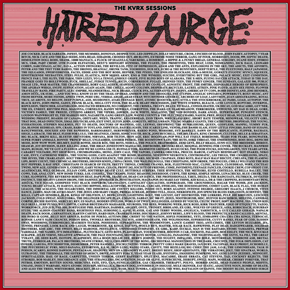 Image of Hatred Surge - "The KVRX Sessions" LP+Flexi