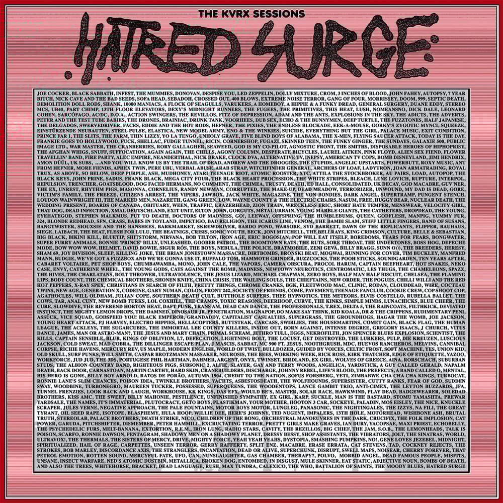 Image of Hatred Surge - "The KVRX Sessions" LP+Flexi
