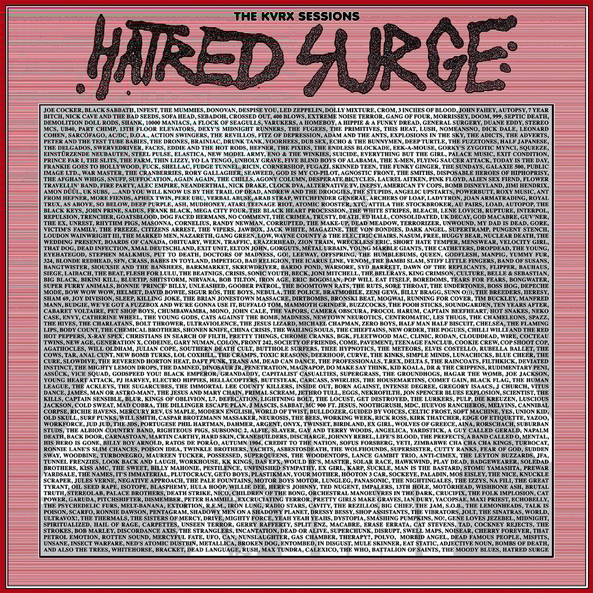 Image of Hatred Surge - "The KVRX Sessions" LP+Flexi
