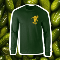 Image 1 of Adult pickle long sleeve tshirt