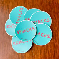 Snacks! 2" Sticker