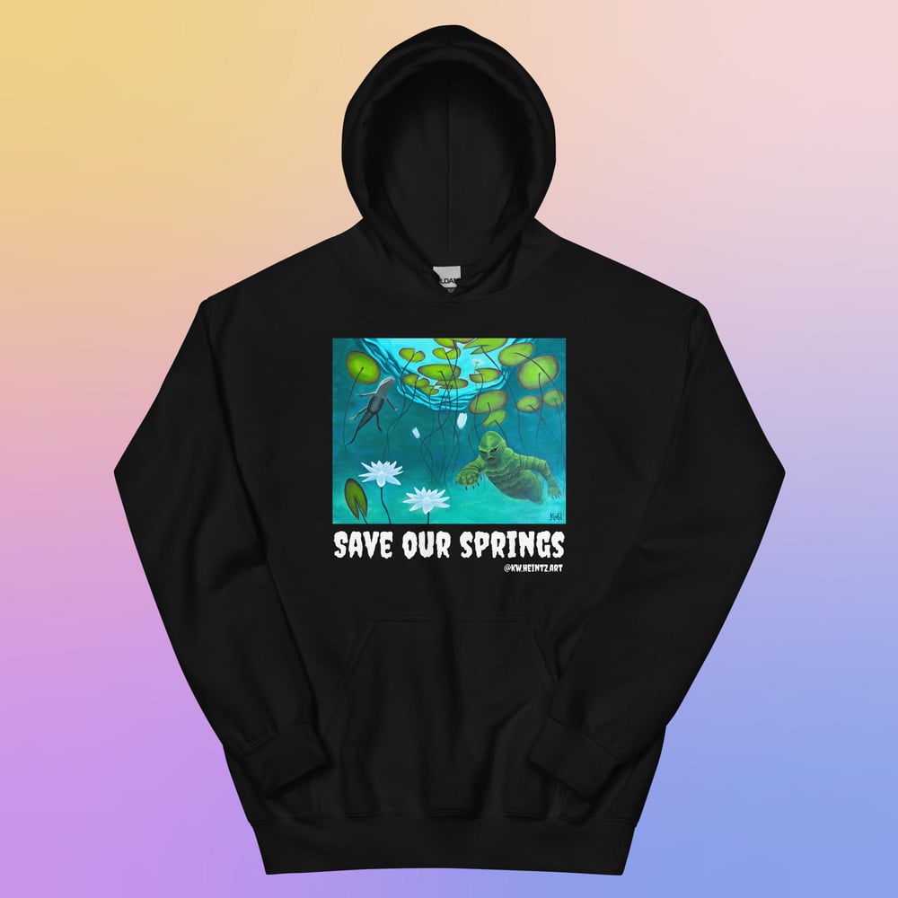 Image of Creature from the Black Lagoon Florida Springs | Save Our Springs Hoodie