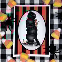 Kittens and Cauldrons A5 Print