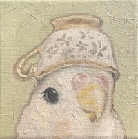 Image 1 of teacup hat birb