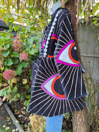 Image 7 of Wanderlust - Velvet evil eye protection jacket - Black 6-12uk