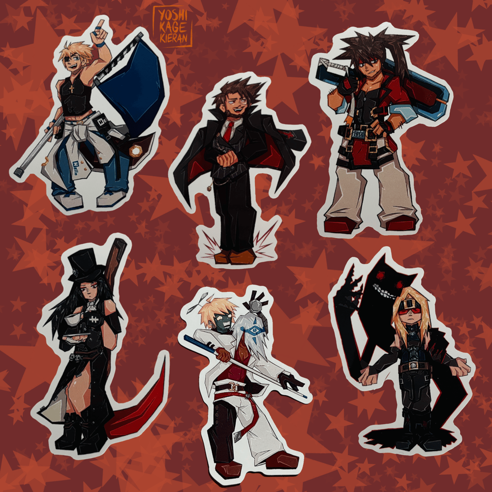 Image of GGST Stickers
