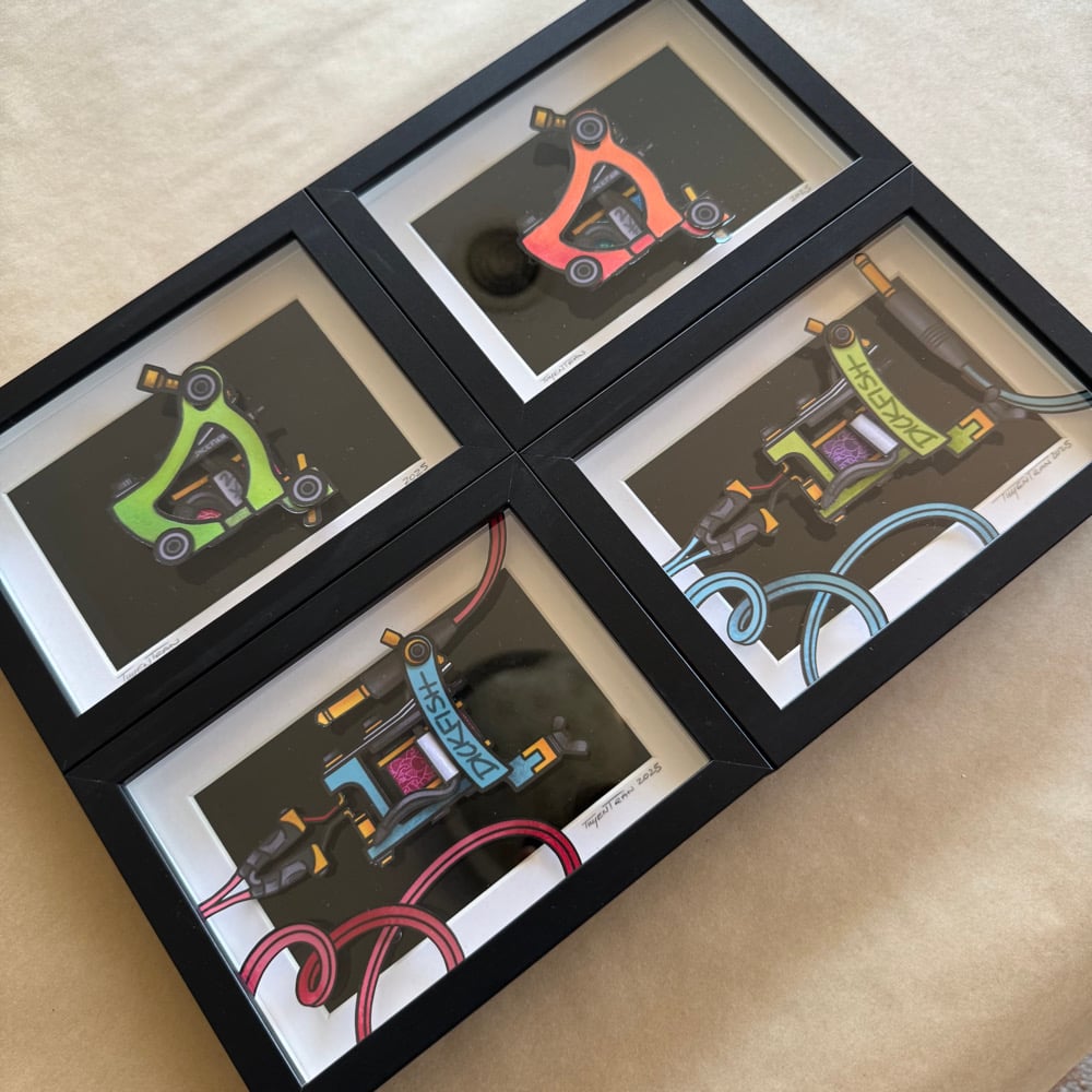 Image of 3D Artworks - Tattoo Machines 2