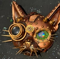 Image 3 of Colin Christian Original Sculpture “Steampunk Cat”, 2026
