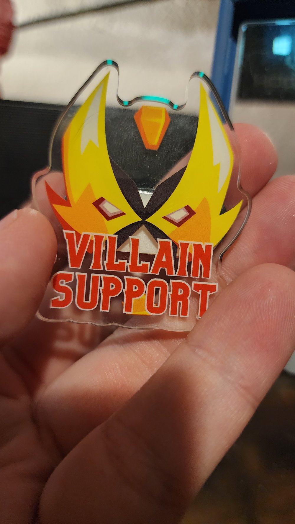 Acrylic pin