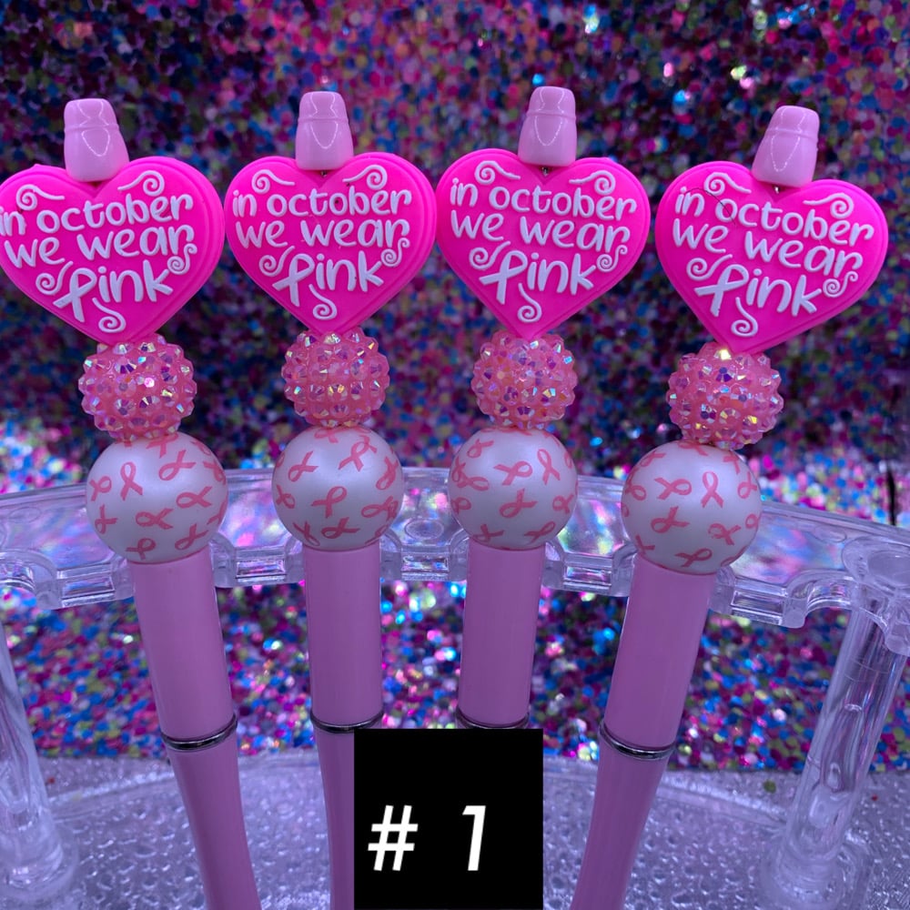 Image of Pen Pink Ribbons Pen 