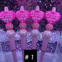 Image 1 of Pen Pink Ribbons Pen 