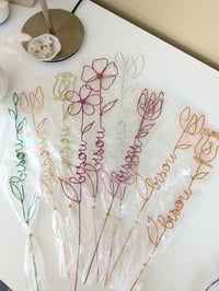 Image 7 of Fleur à message - déstockage