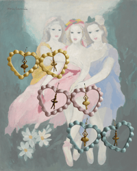 Image 1 of Trois danseuses aux marguerites