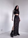 Mesh Striped Harness Maxi (made to order)