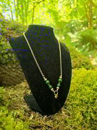 Image 4 of Jade and Gold Necklace