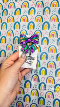 Mardi Gras Bow 