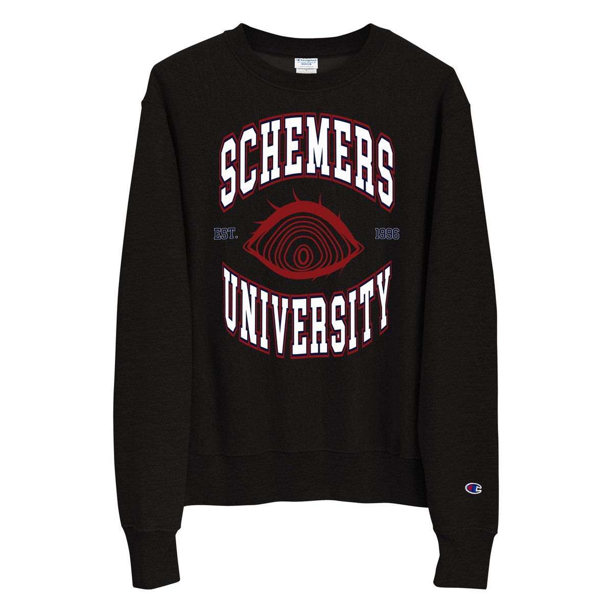 Image of Schemers University Champion Sweatshirt (Black)