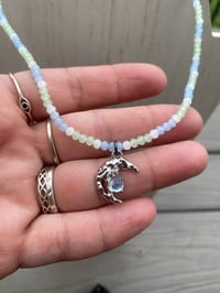 Image 1 of Crystal Moon Necklace