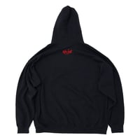 Image 2 of S4LEM COLLEGIATE USA HOODIE BLACK